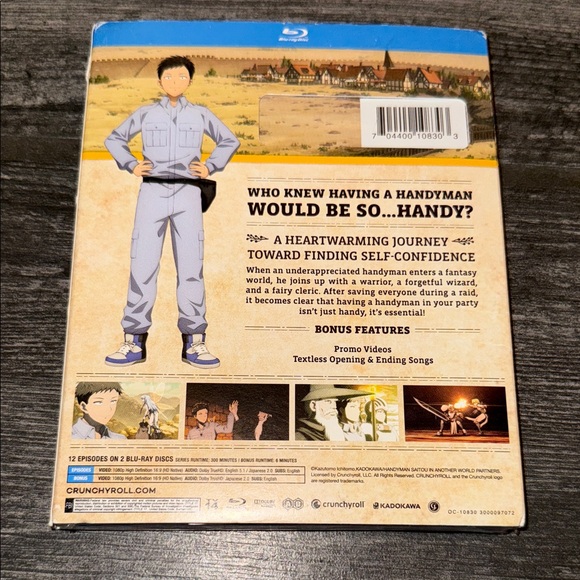 Handyman Saitou in Another World Blu-ray sealed new - Picture 3 of 4